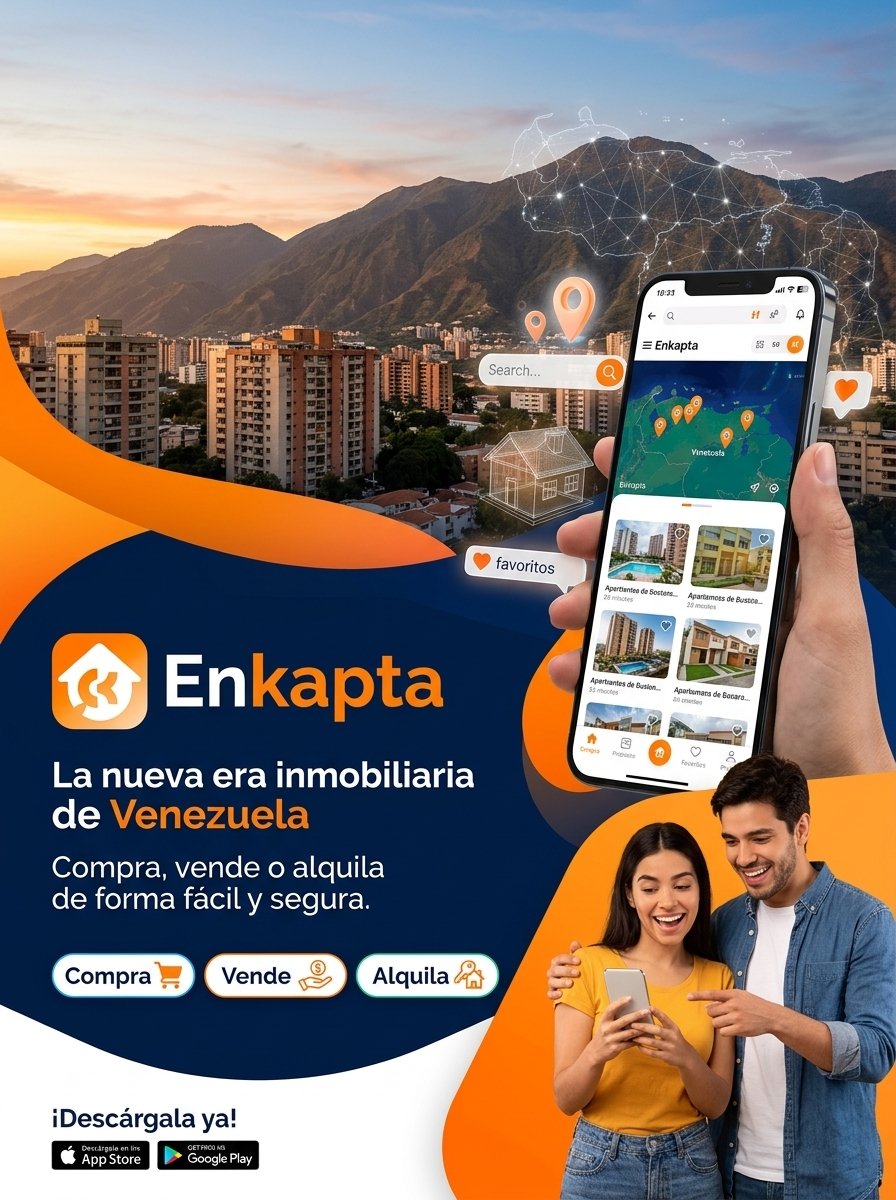 Pantalla de inicio de Enkapta